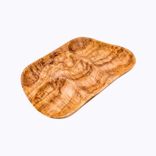 Flat-appetizer-tray-4wells-olive-wood-satix