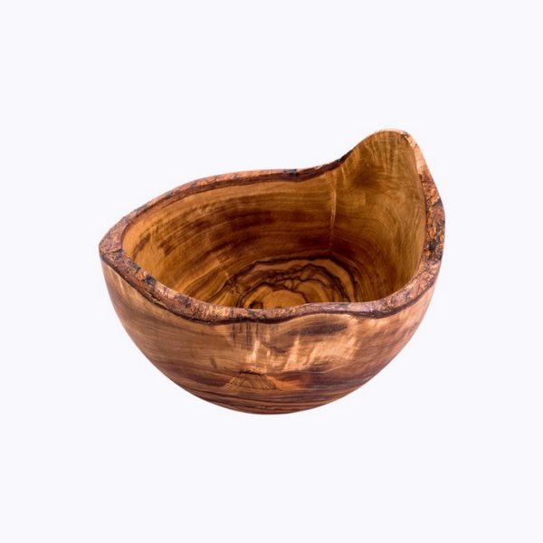 Rustic Bowl olive wood satix