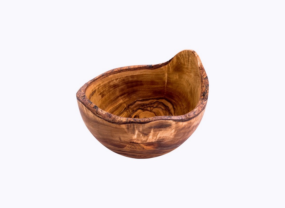 Rustic Bowl olive wood satix
