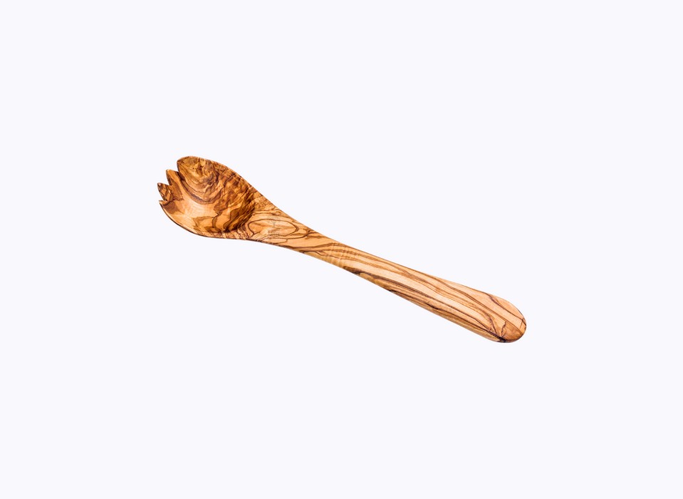 Toothed Spoon – Olive Wood Satix