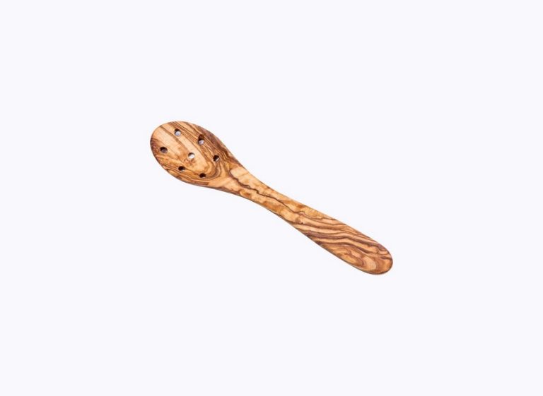 Spoon with Holes Olive Wood Satix