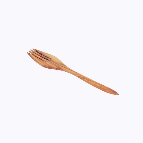 Fork 20Cm-olive-wood-satix