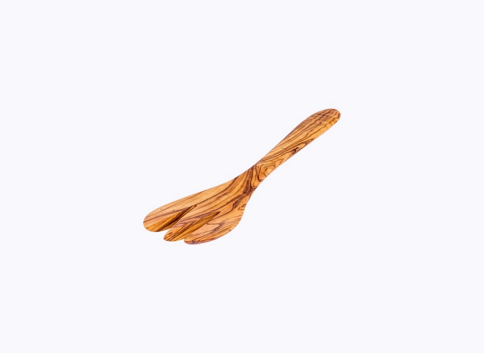 Wide-Large Fork-olive-wood-satix