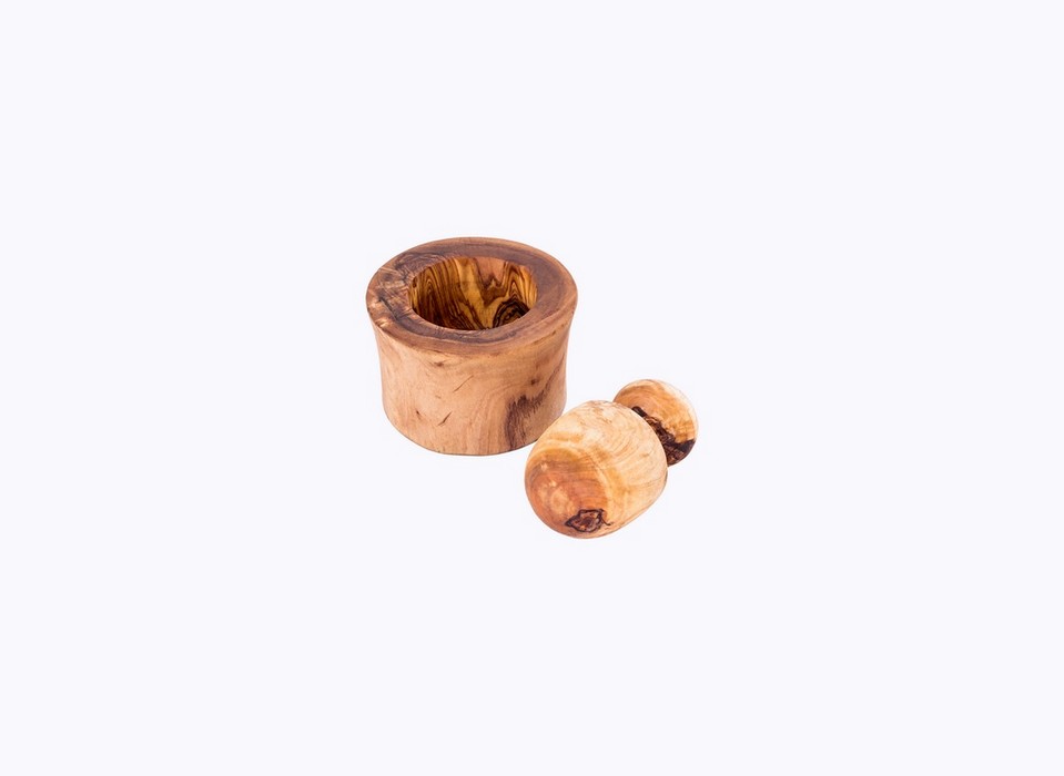 Garlic-Mortar-olive-wood-satix